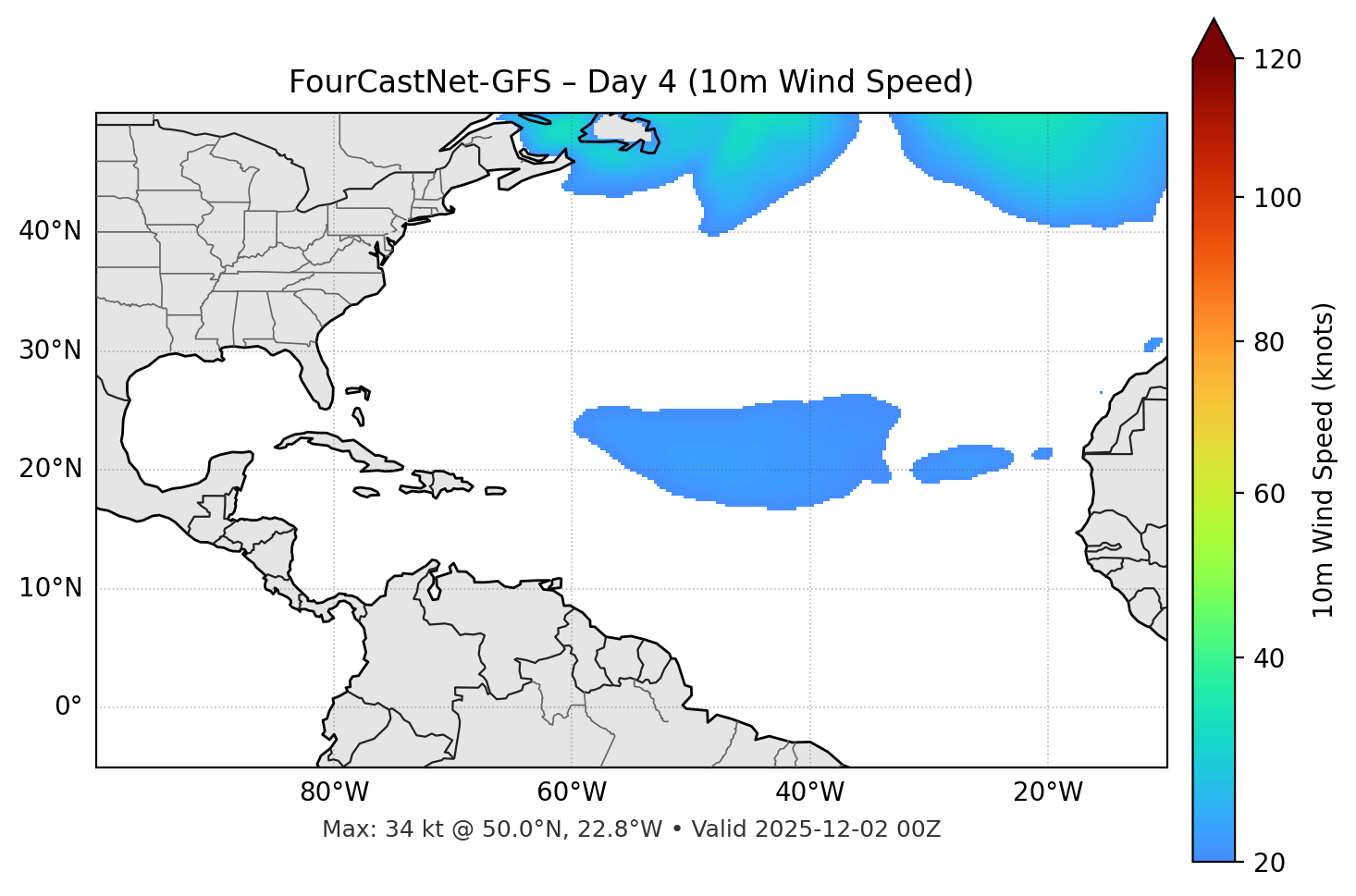 FourCastNet-GFS - Day 04