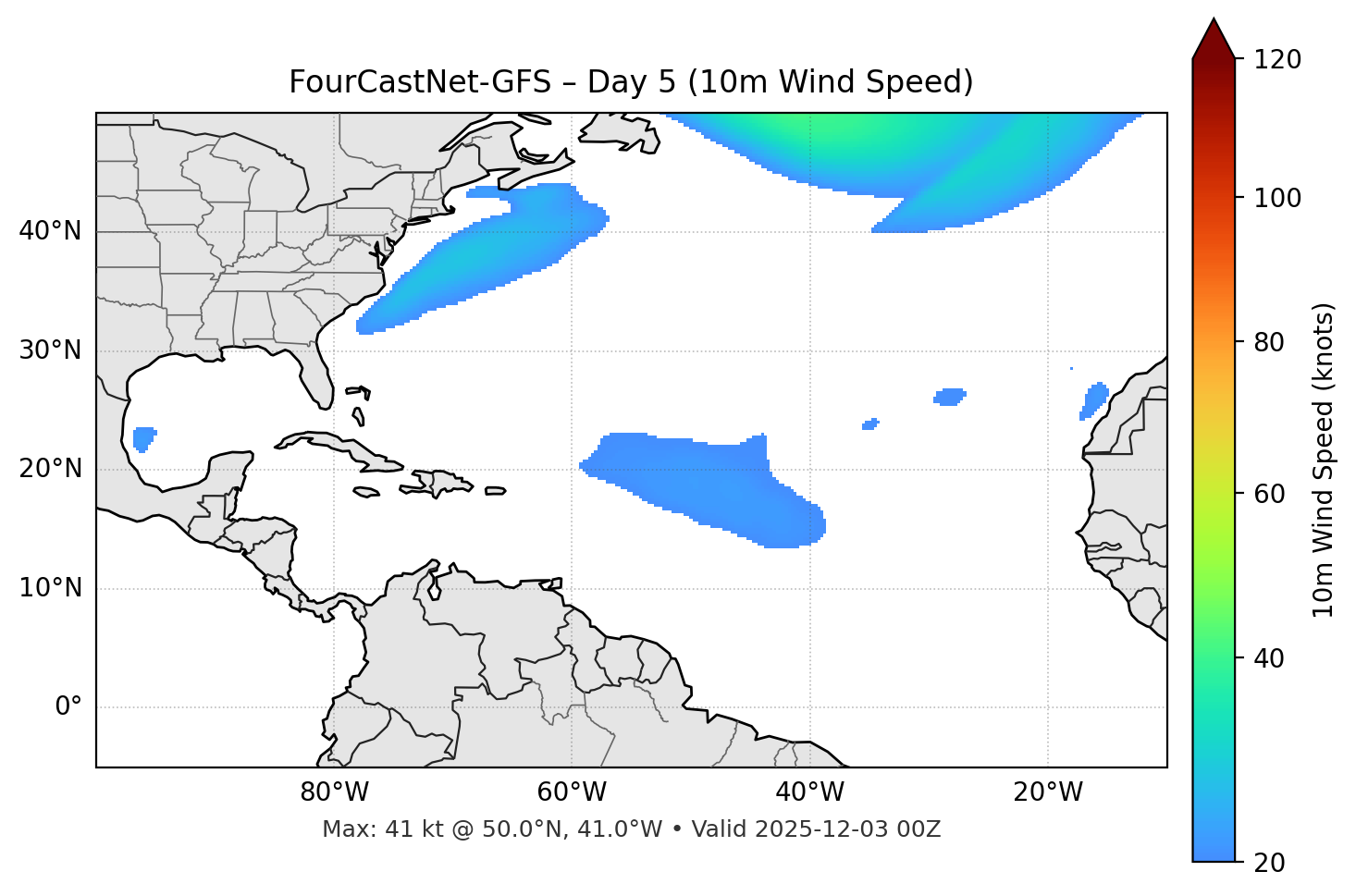 FourCastNet-GFS - Day 05