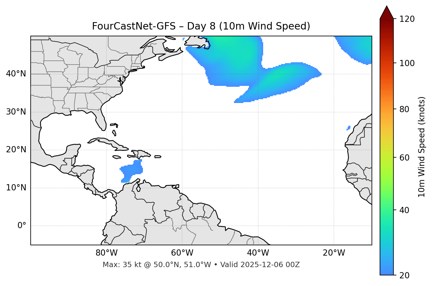 FourCastNet-GFS - Day 08