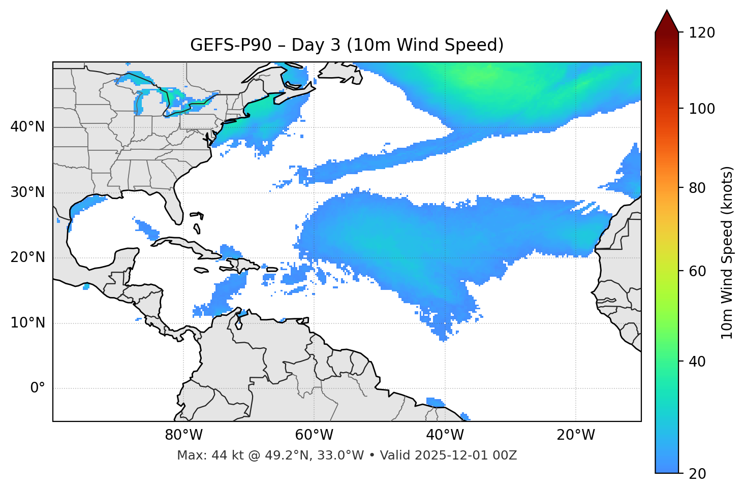 GEFS-P90 - Day 03