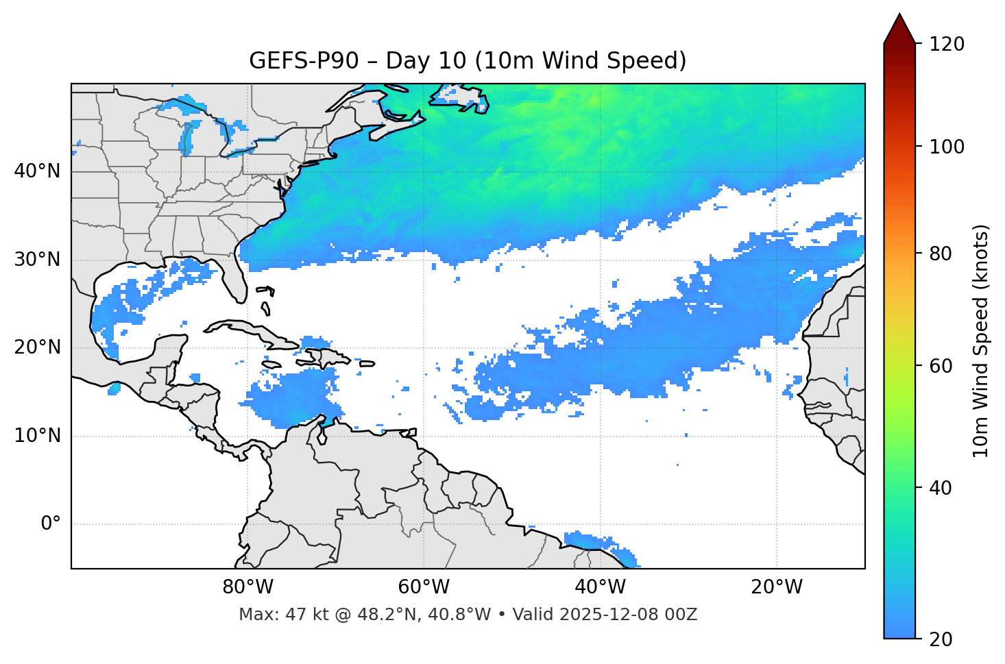 GEFS-P90 - Day 10