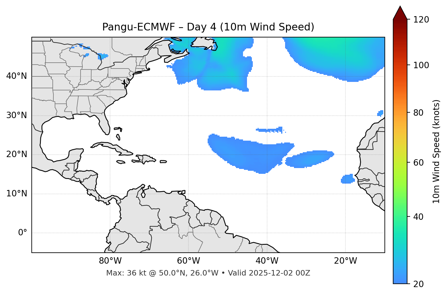 Pangu-ECMWF - Day 04