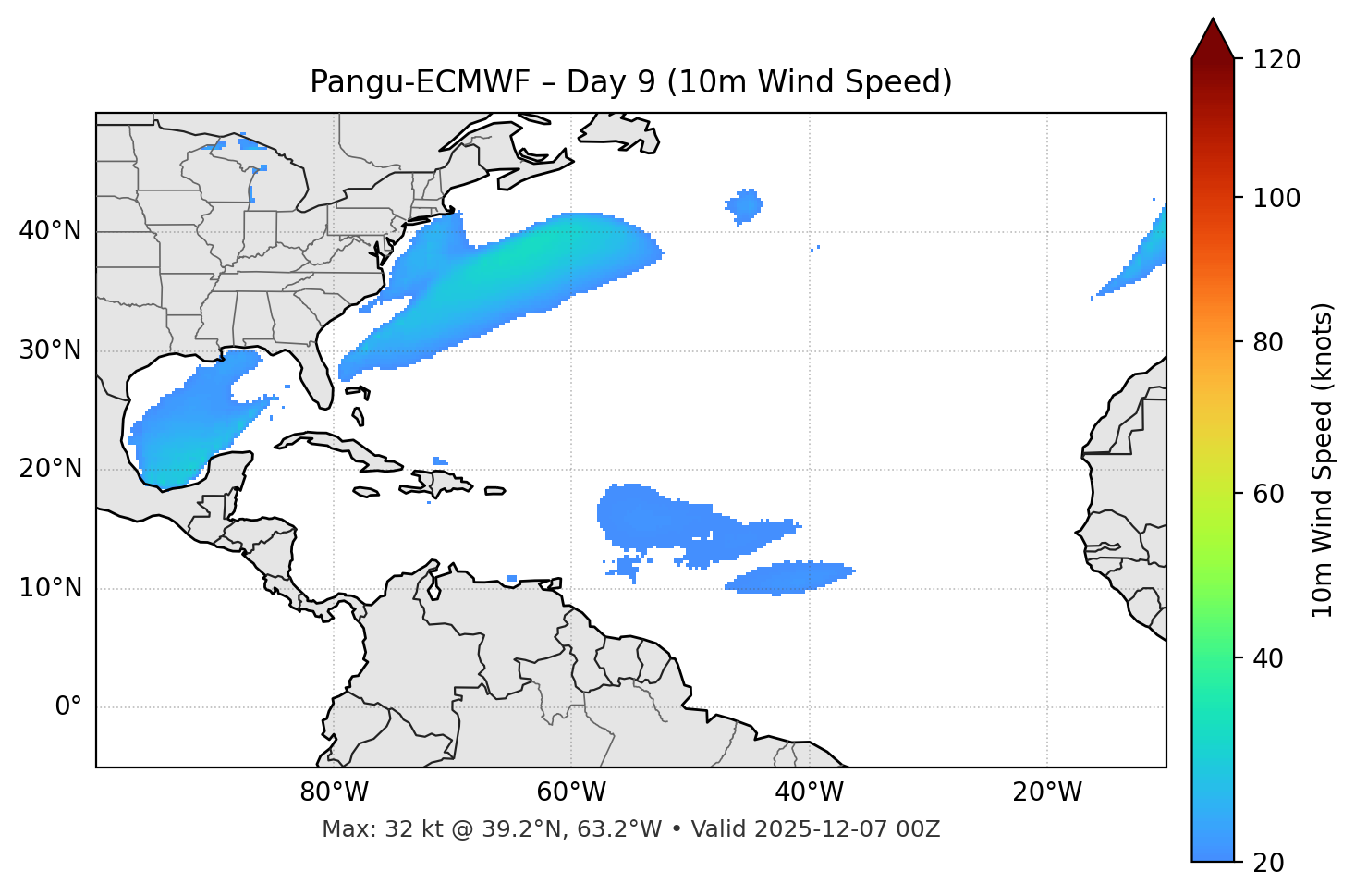 Pangu-ECMWF - Day 09