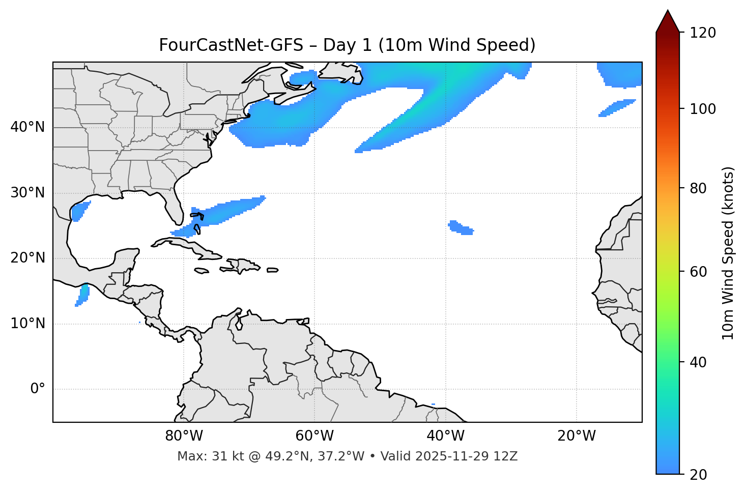 FourCastNet-GFS - Day 01