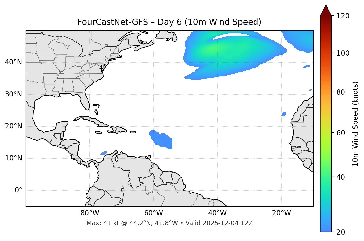 FourCastNet-GFS - Day 06