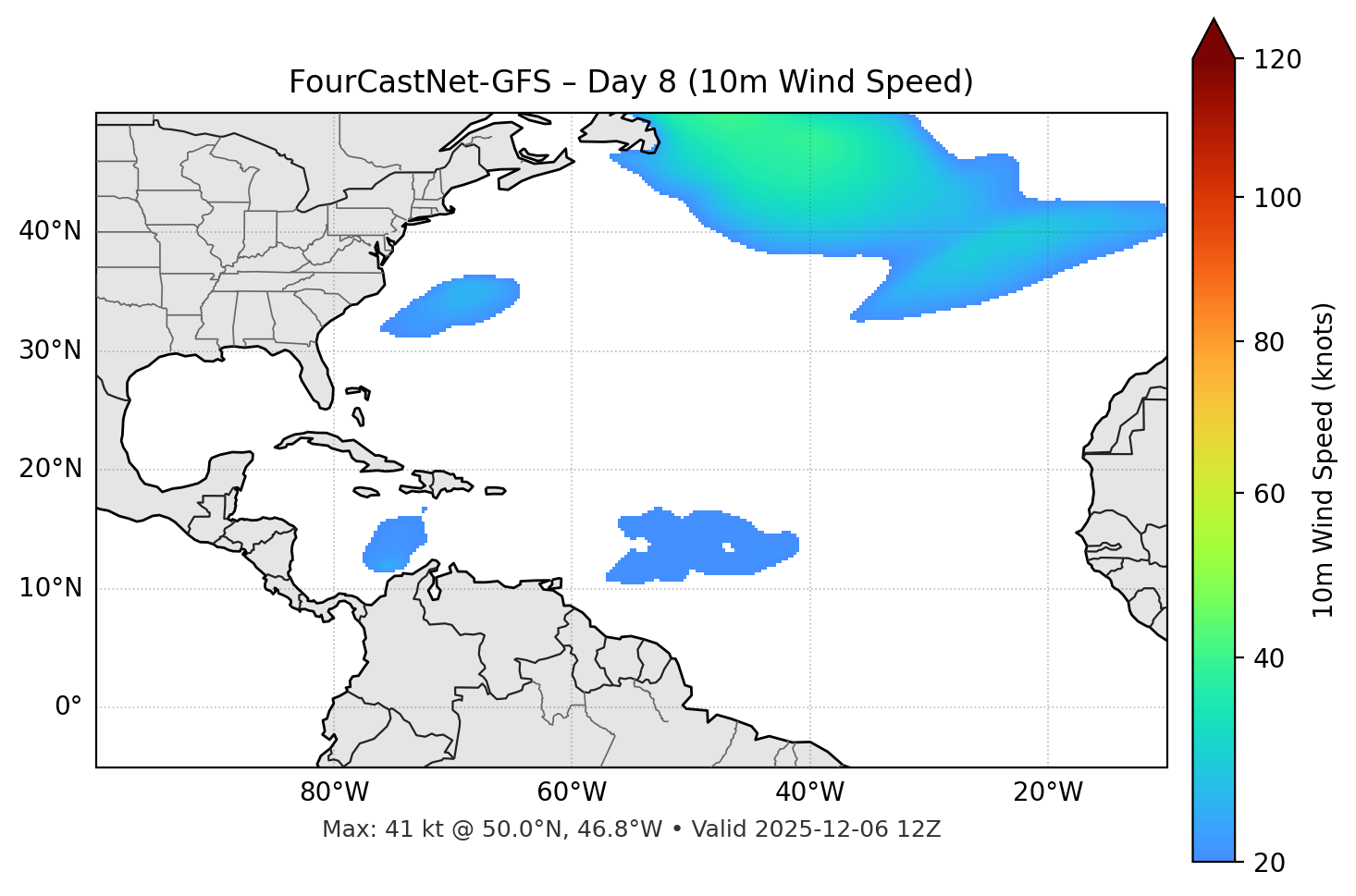 FourCastNet-GFS - Day 08