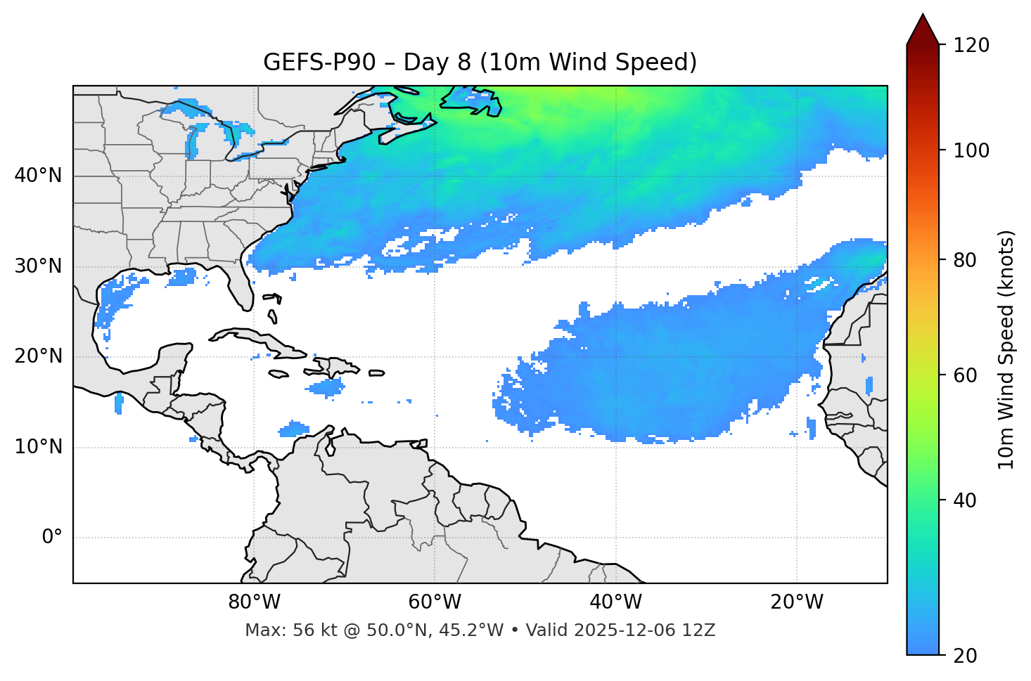 GEFS-P90 - Day 08