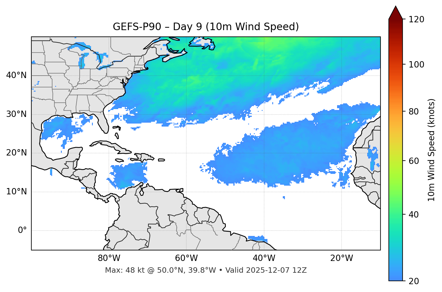 GEFS-P90 - Day 09
