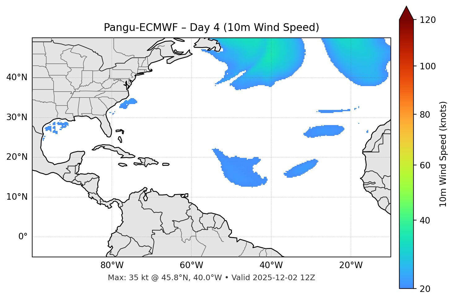 Pangu-ECMWF - Day 04