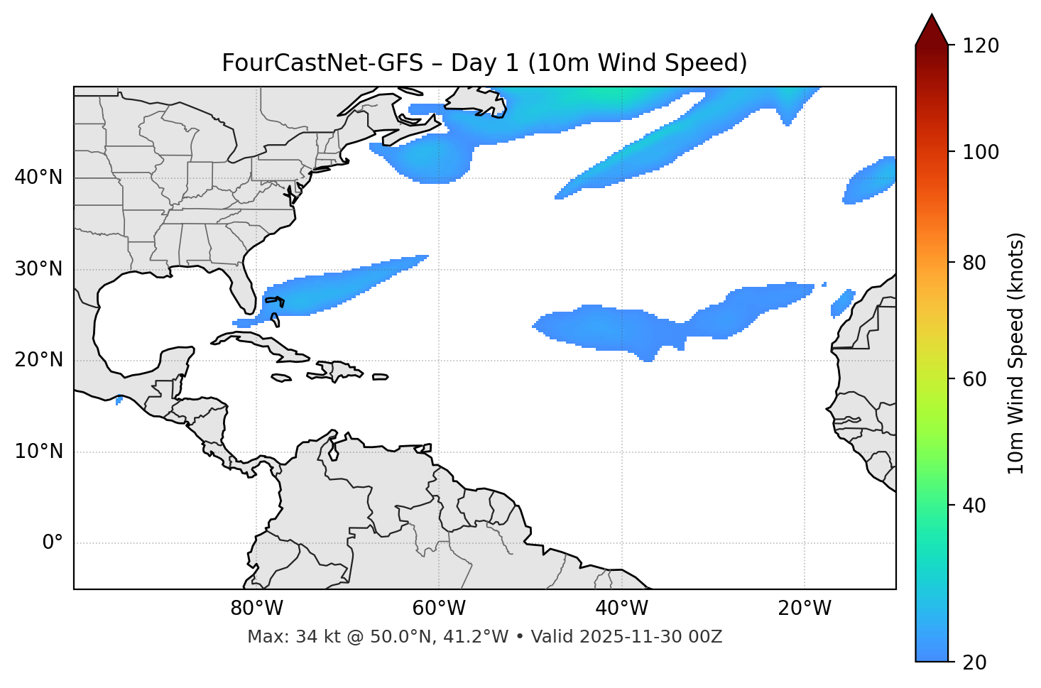 FourCastNet-GFS - Day 01