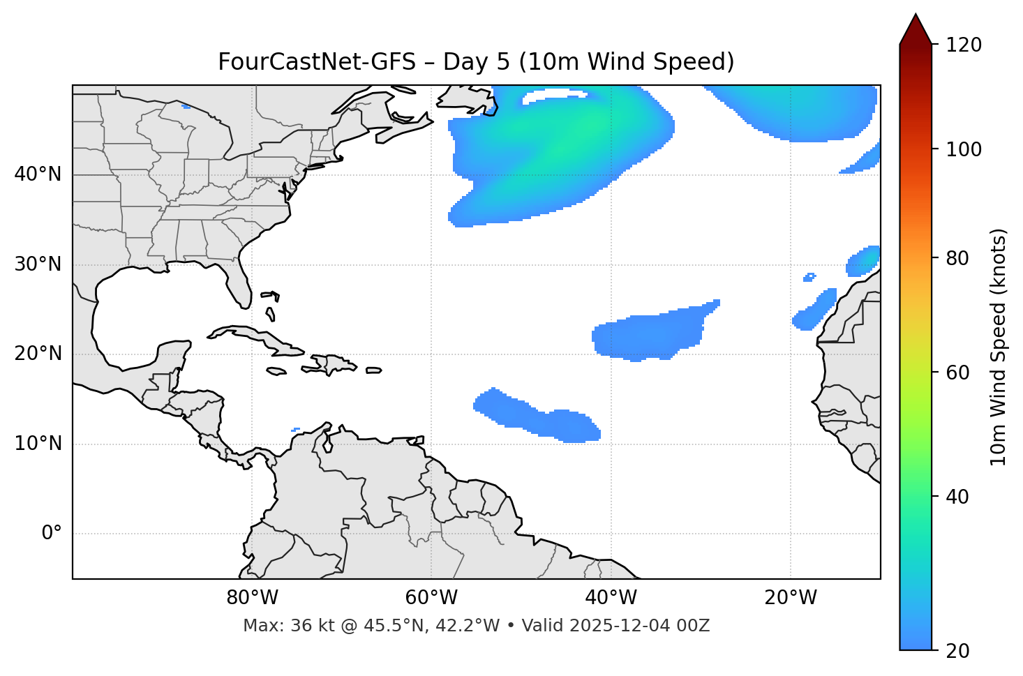 FourCastNet-GFS - Day 05