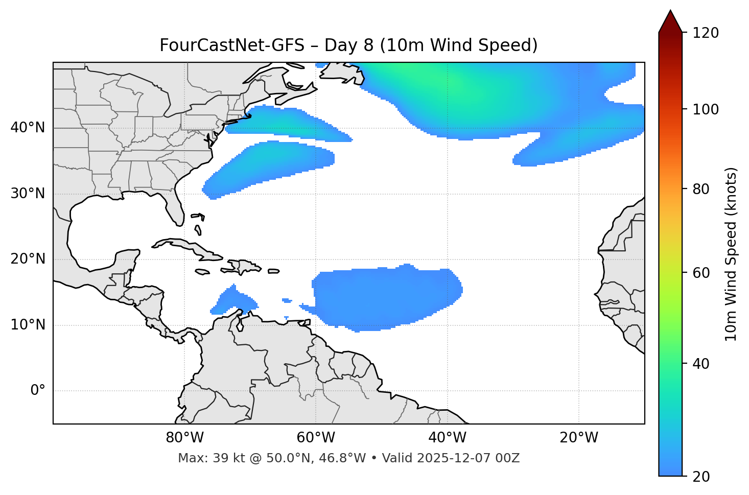 FourCastNet-GFS - Day 08