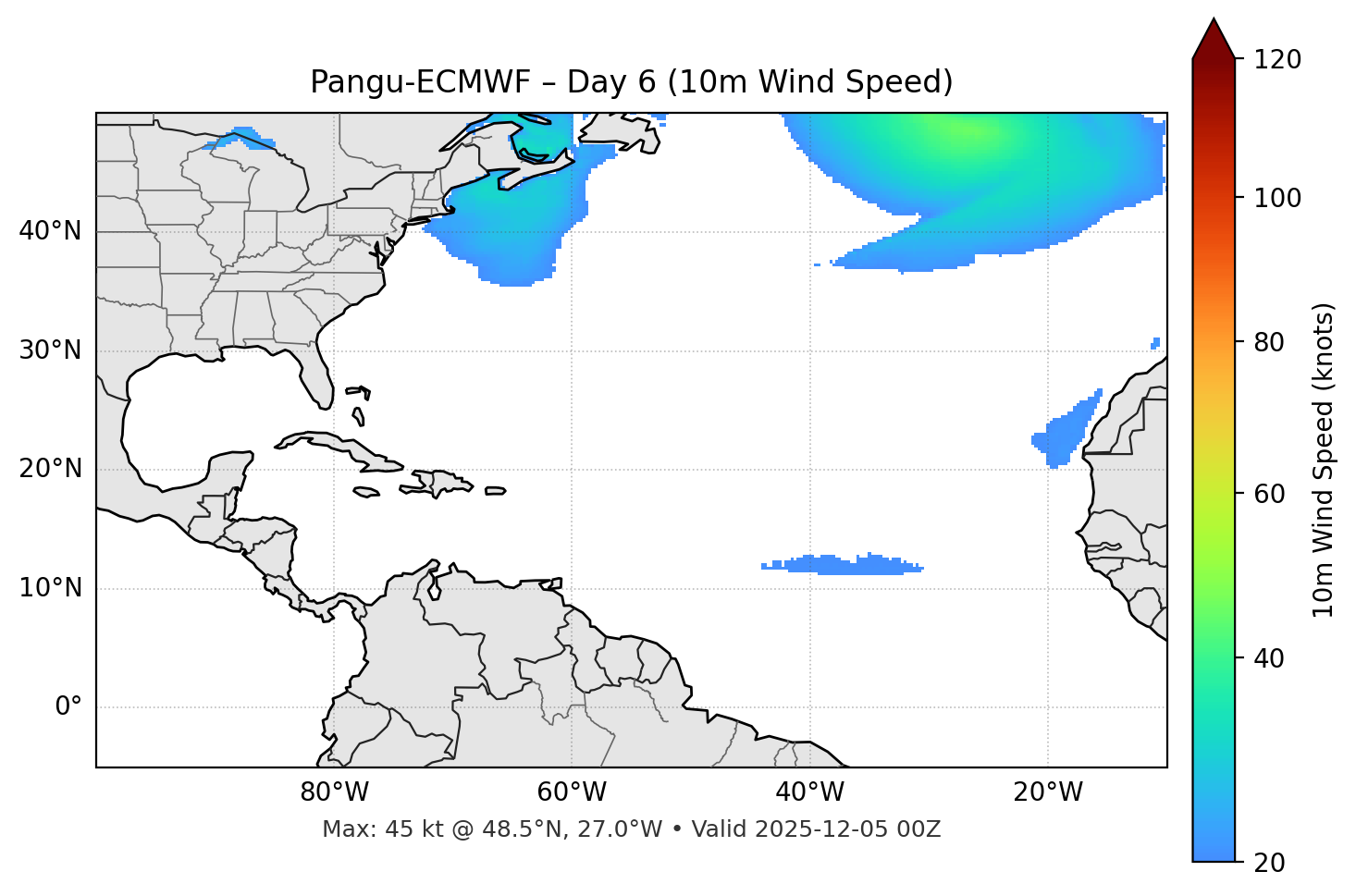 Pangu-ECMWF - Day 06
