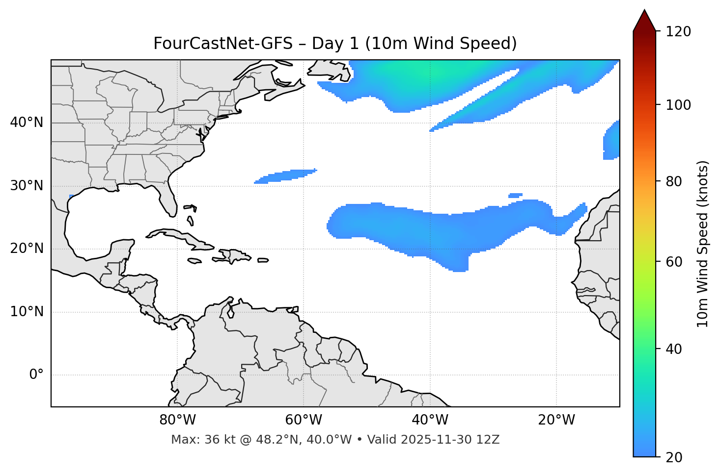 FourCastNet-GFS - Day 01