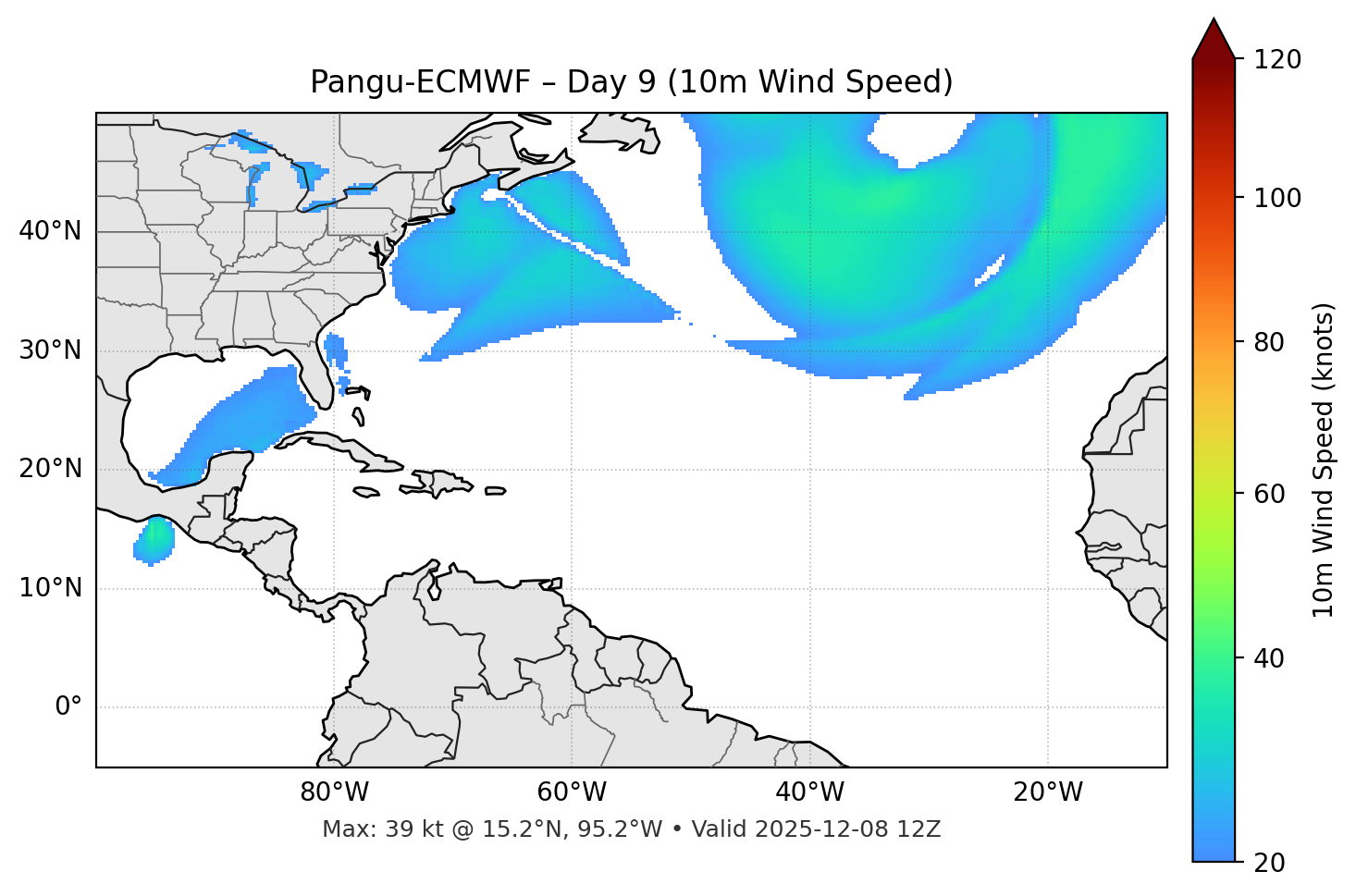 Pangu-ECMWF - Day 09