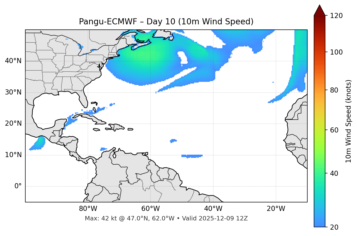 Pangu-ECMWF - Day 10