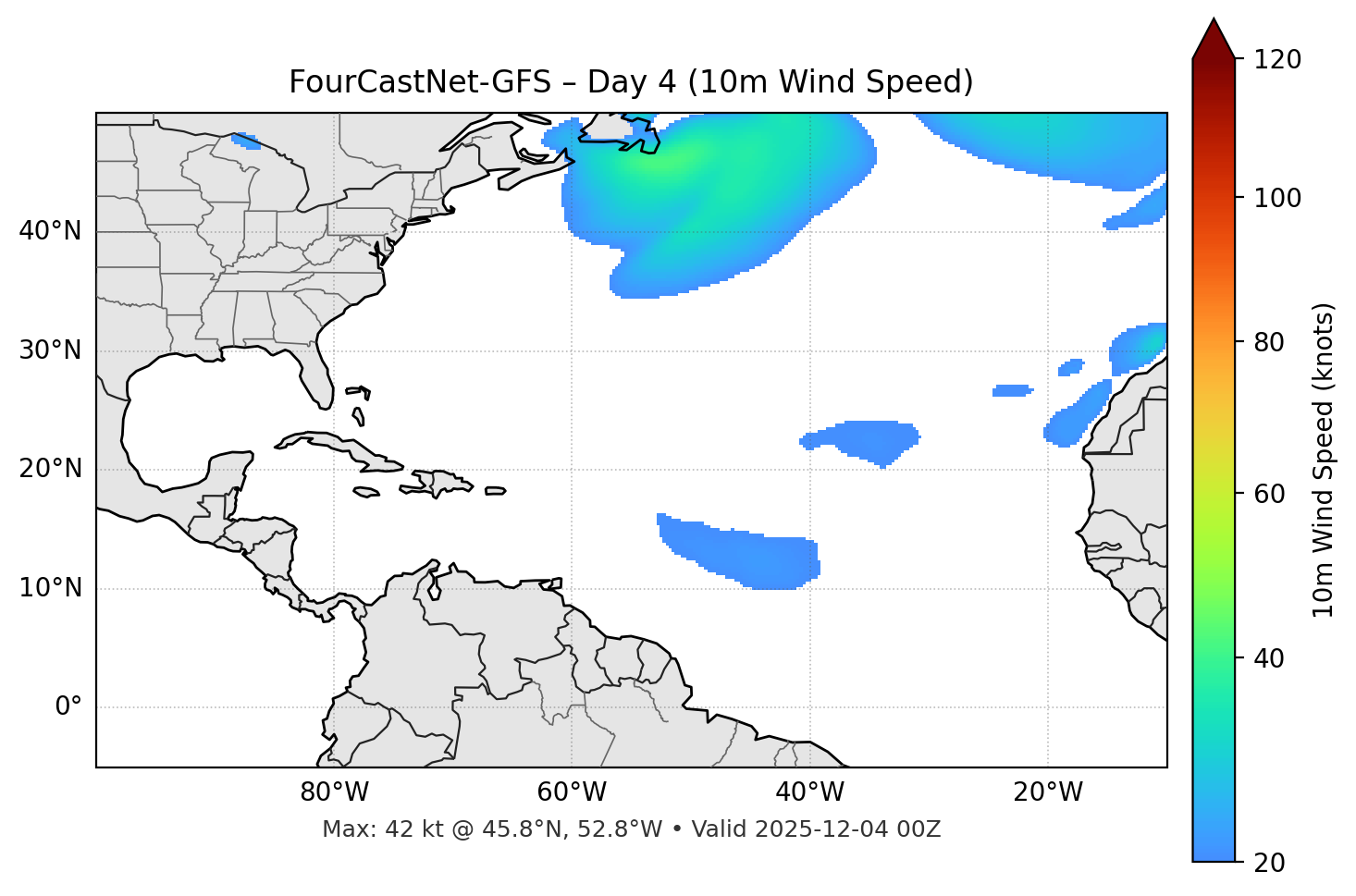 FourCastNet-GFS - Day 04