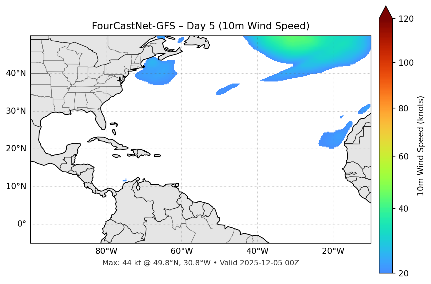 FourCastNet-GFS - Day 05