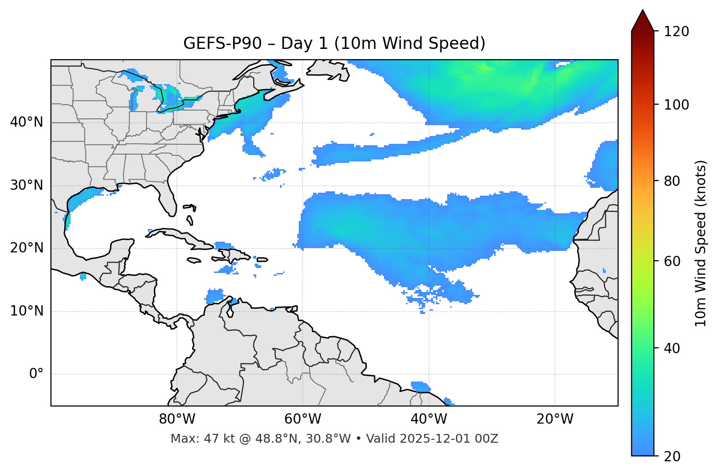 GEFS-P90 - Day 01