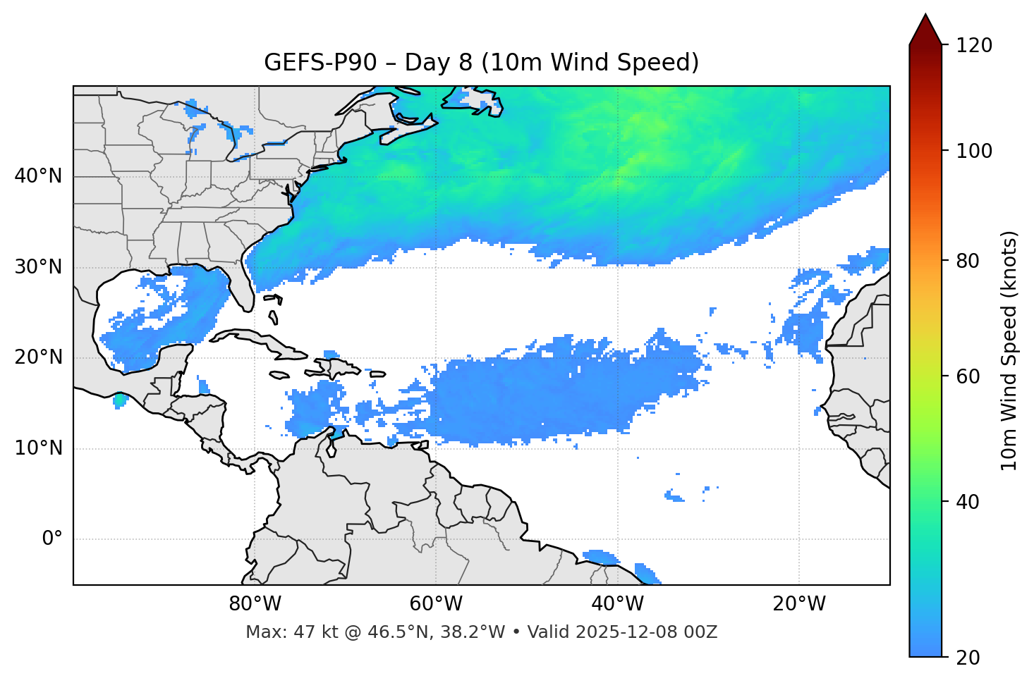 GEFS-P90 - Day 08