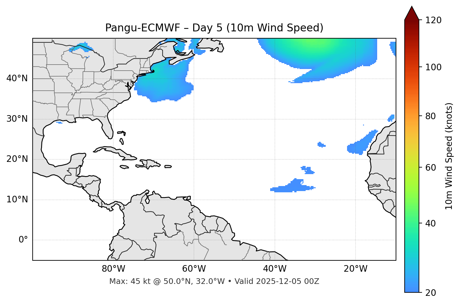 Pangu-ECMWF - Day 05