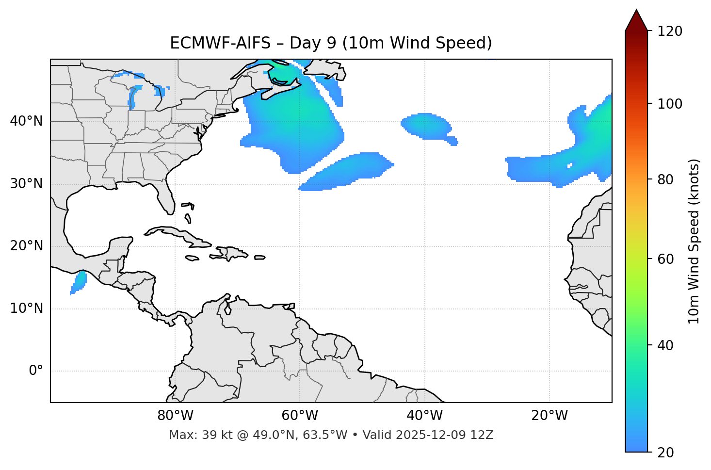 ECMWF-AIFS - Day 09