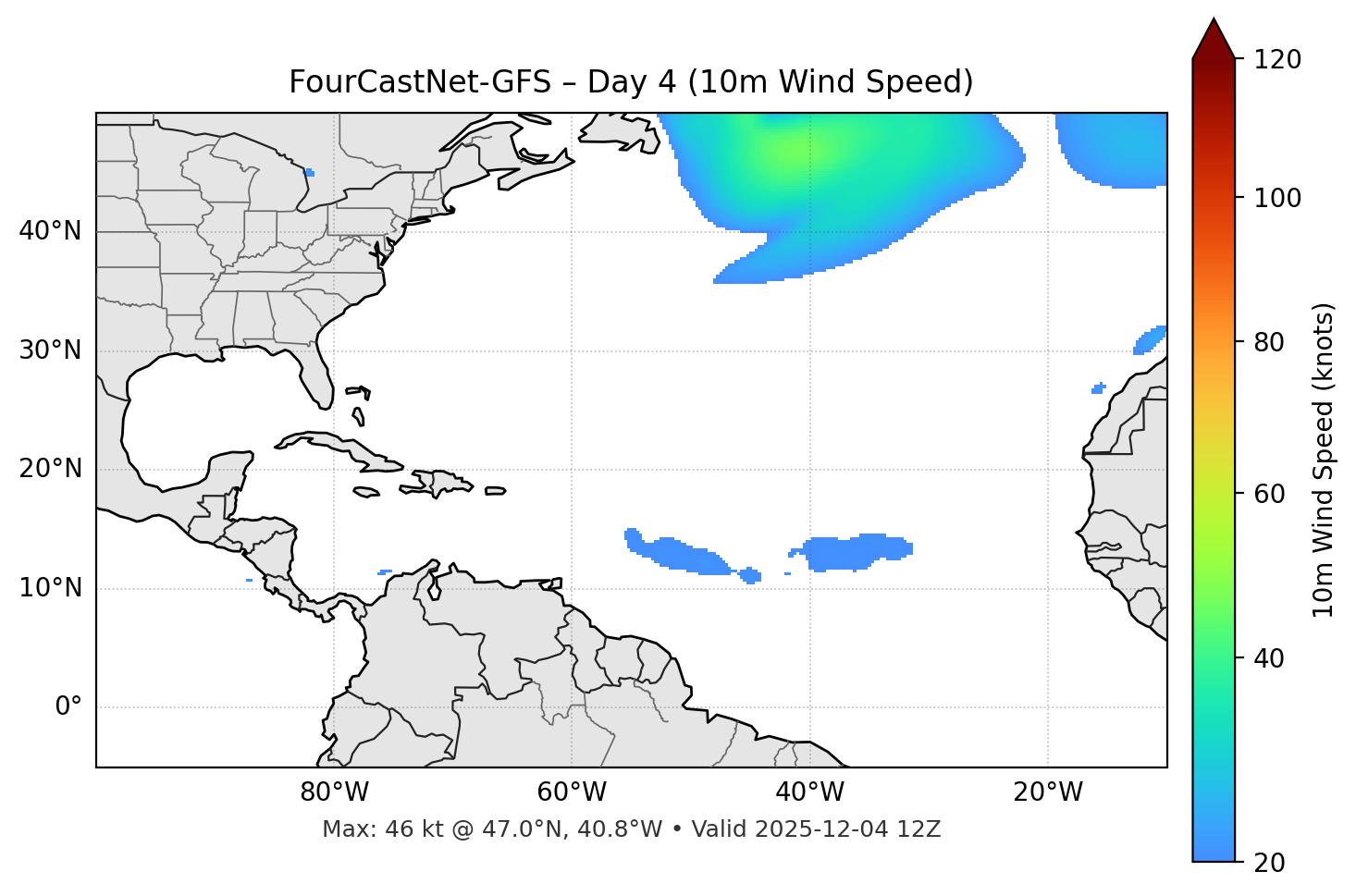 FourCastNet-GFS - Day 04
