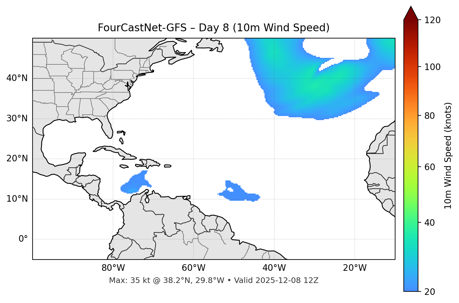 FourCastNet-GFS - Day 08