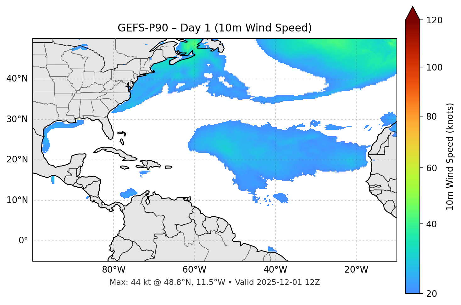 GEFS-P90 - Day 01