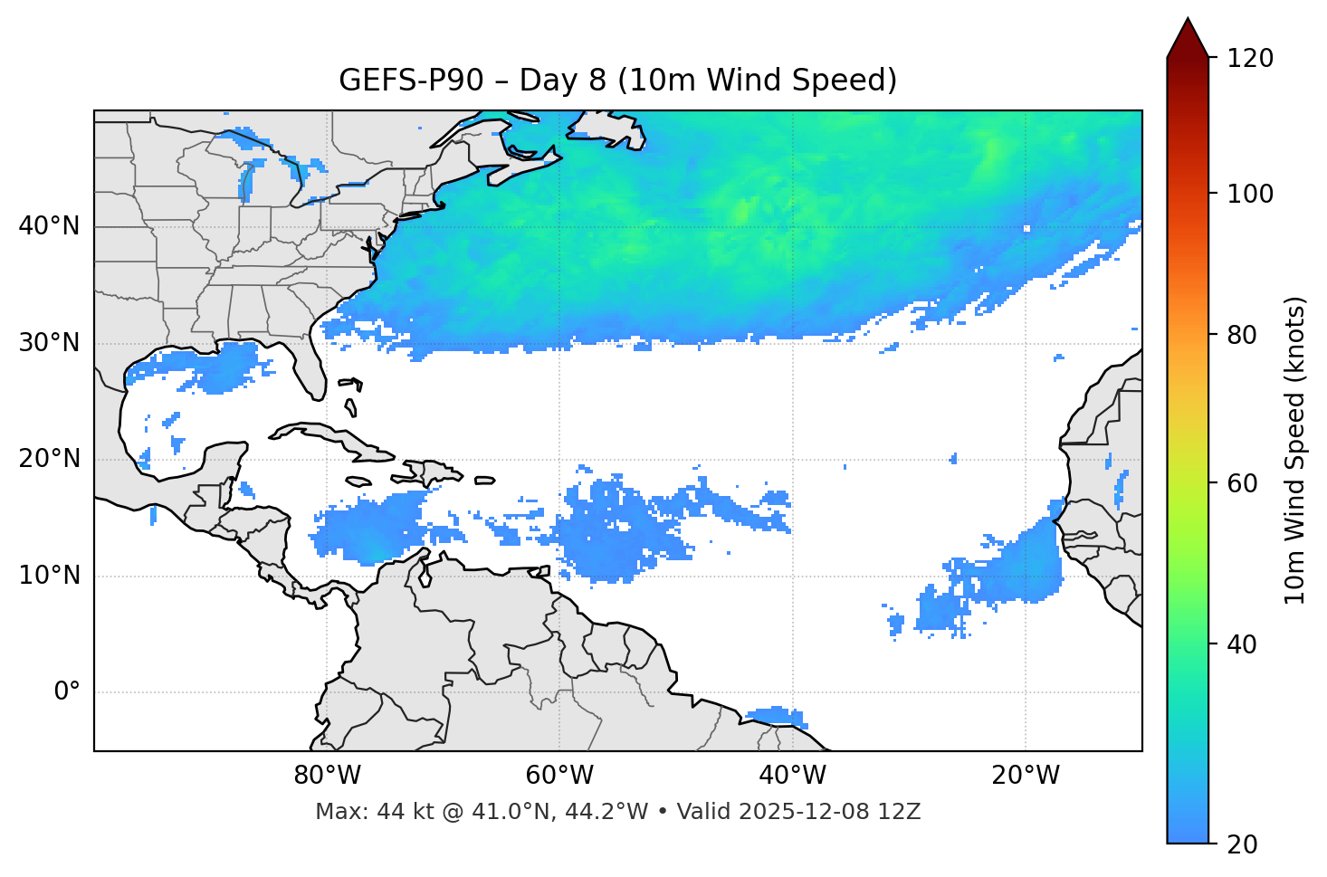 GEFS-P90 - Day 08