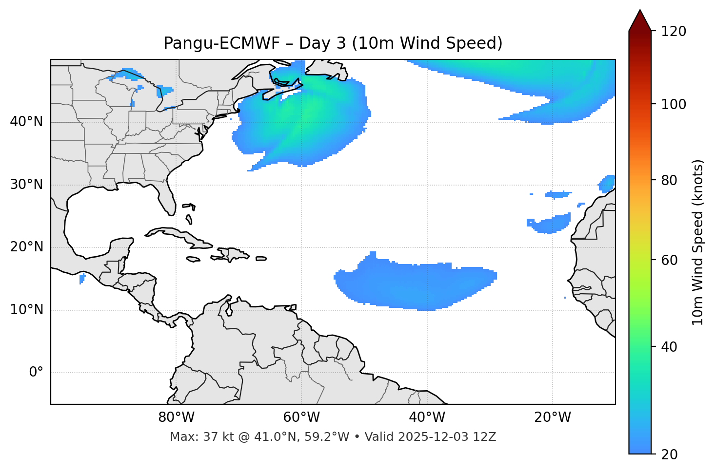 Pangu-ECMWF - Day 03