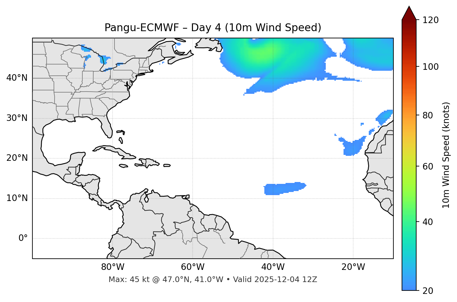 Pangu-ECMWF - Day 04