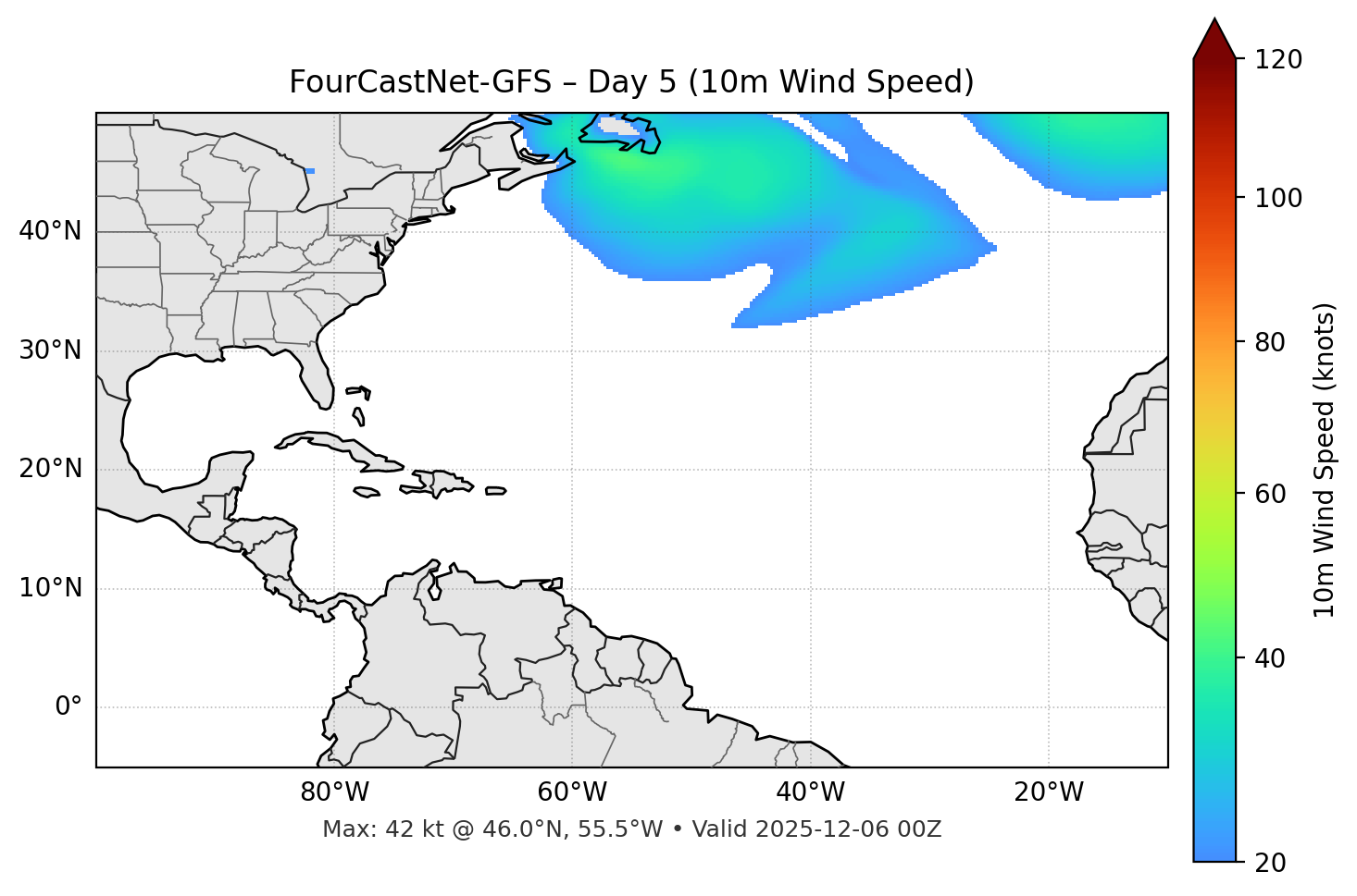 FourCastNet-GFS - Day 05