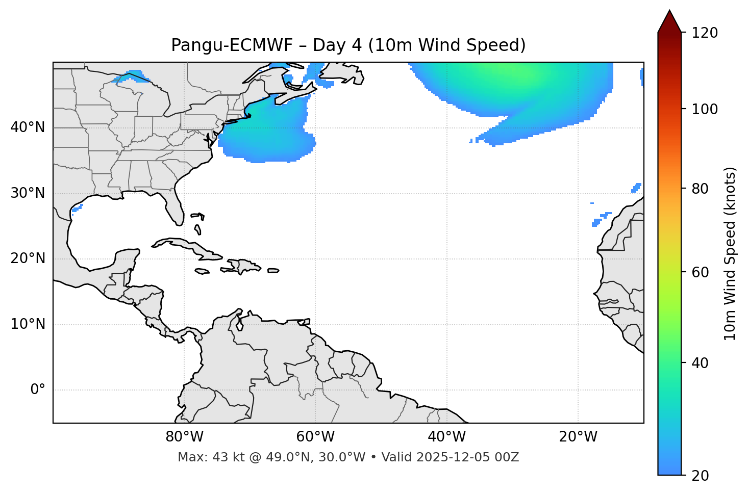 Pangu-ECMWF - Day 04