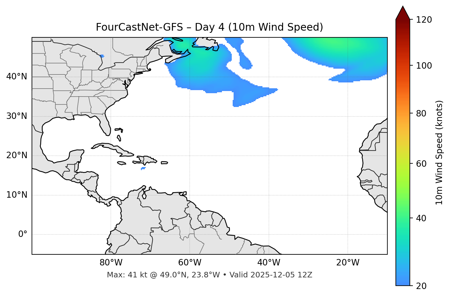 FourCastNet-GFS - Day 04