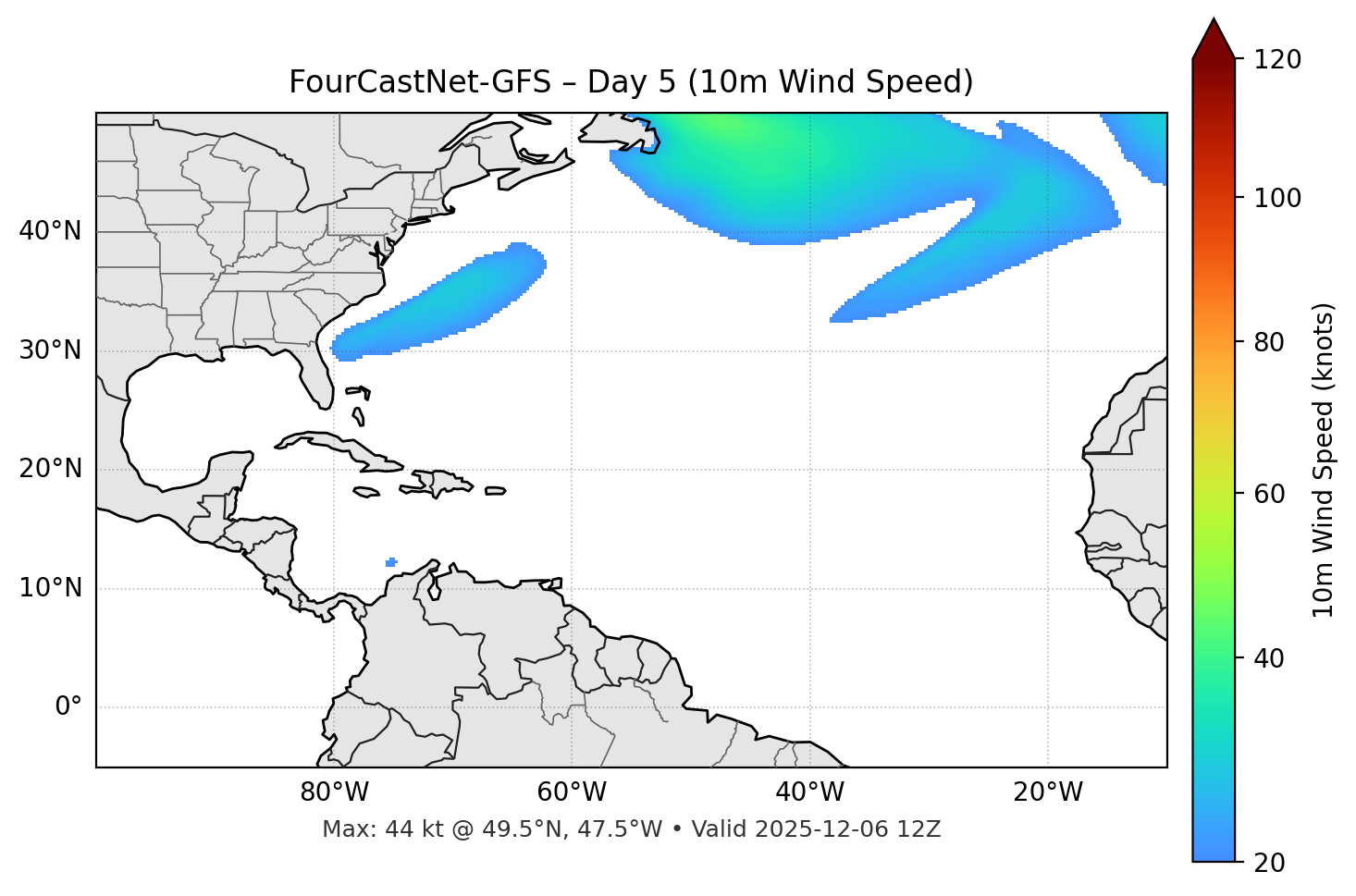 FourCastNet-GFS - Day 05
