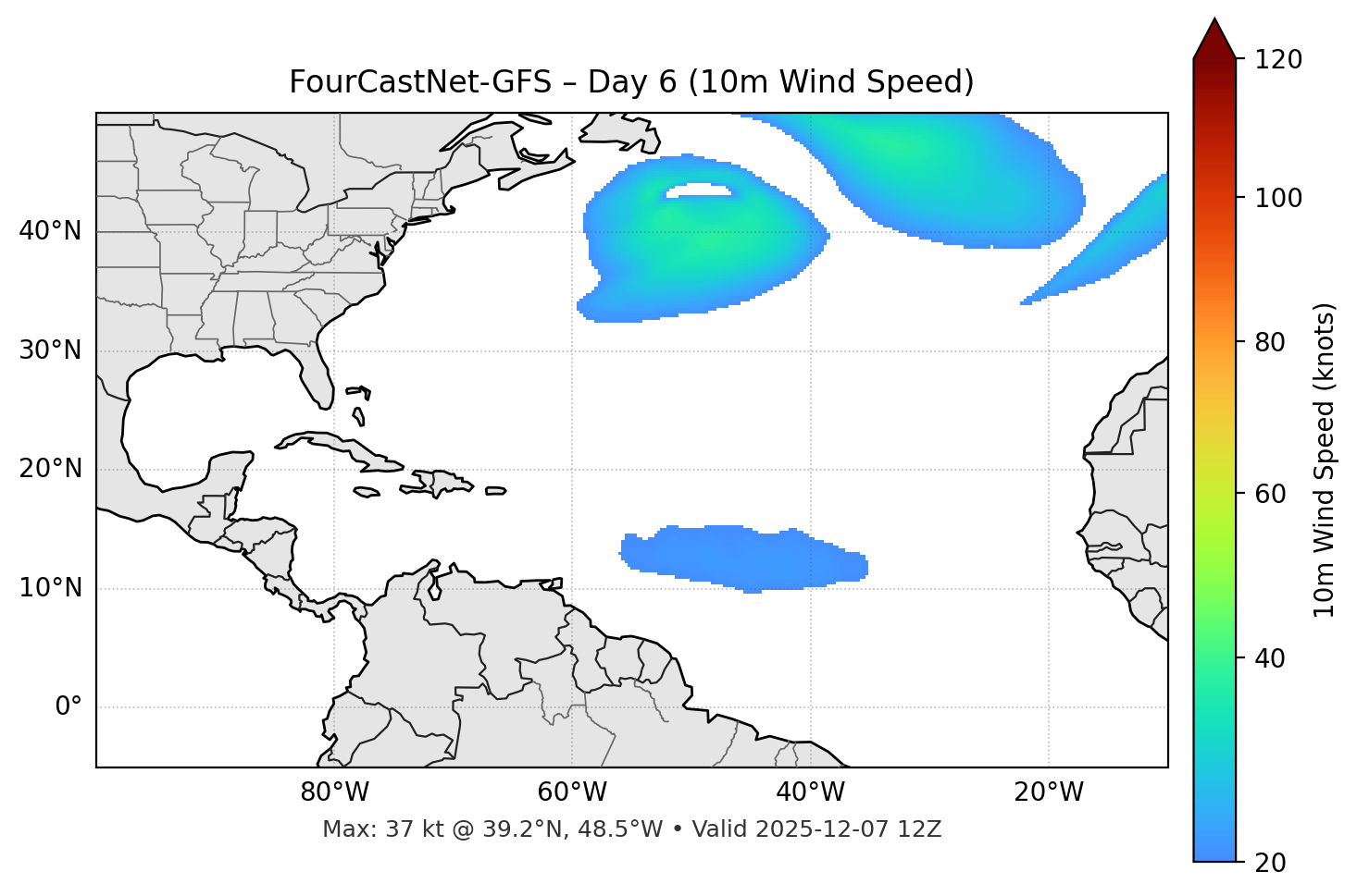 FourCastNet-GFS - Day 06
