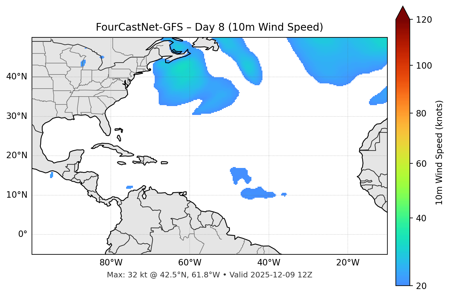 FourCastNet-GFS - Day 08