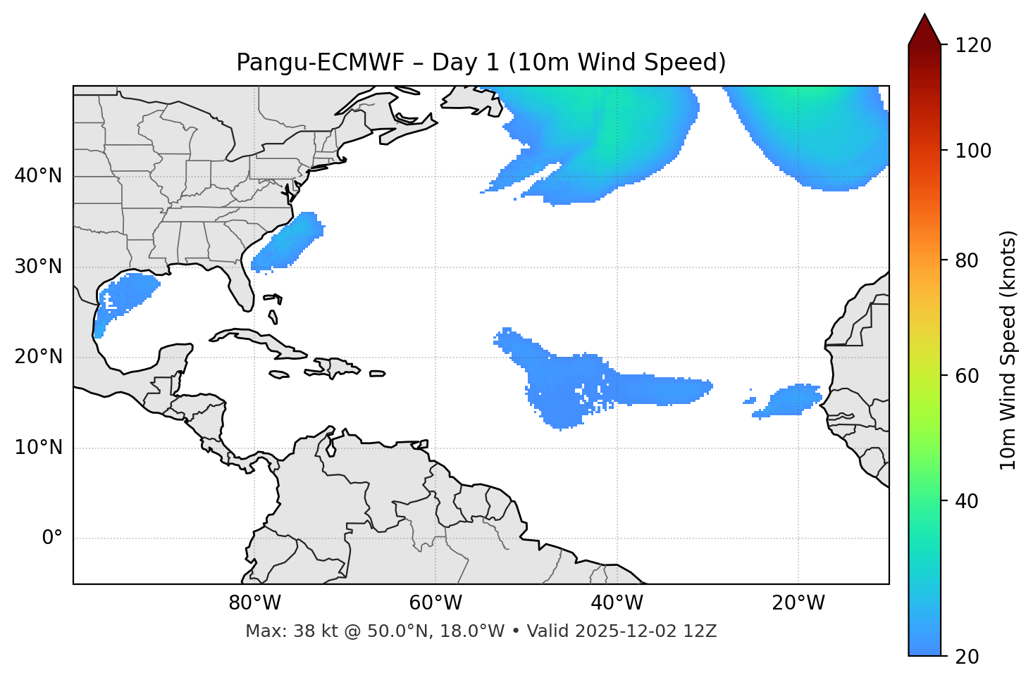 Pangu-ECMWF - Day 01