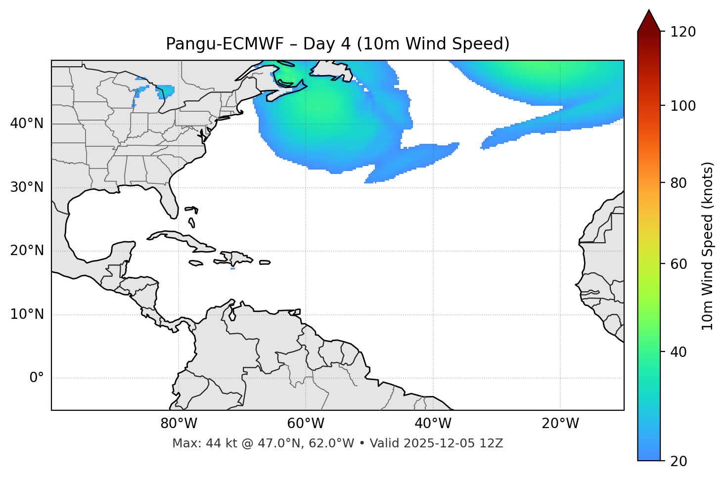 Pangu-ECMWF - Day 04