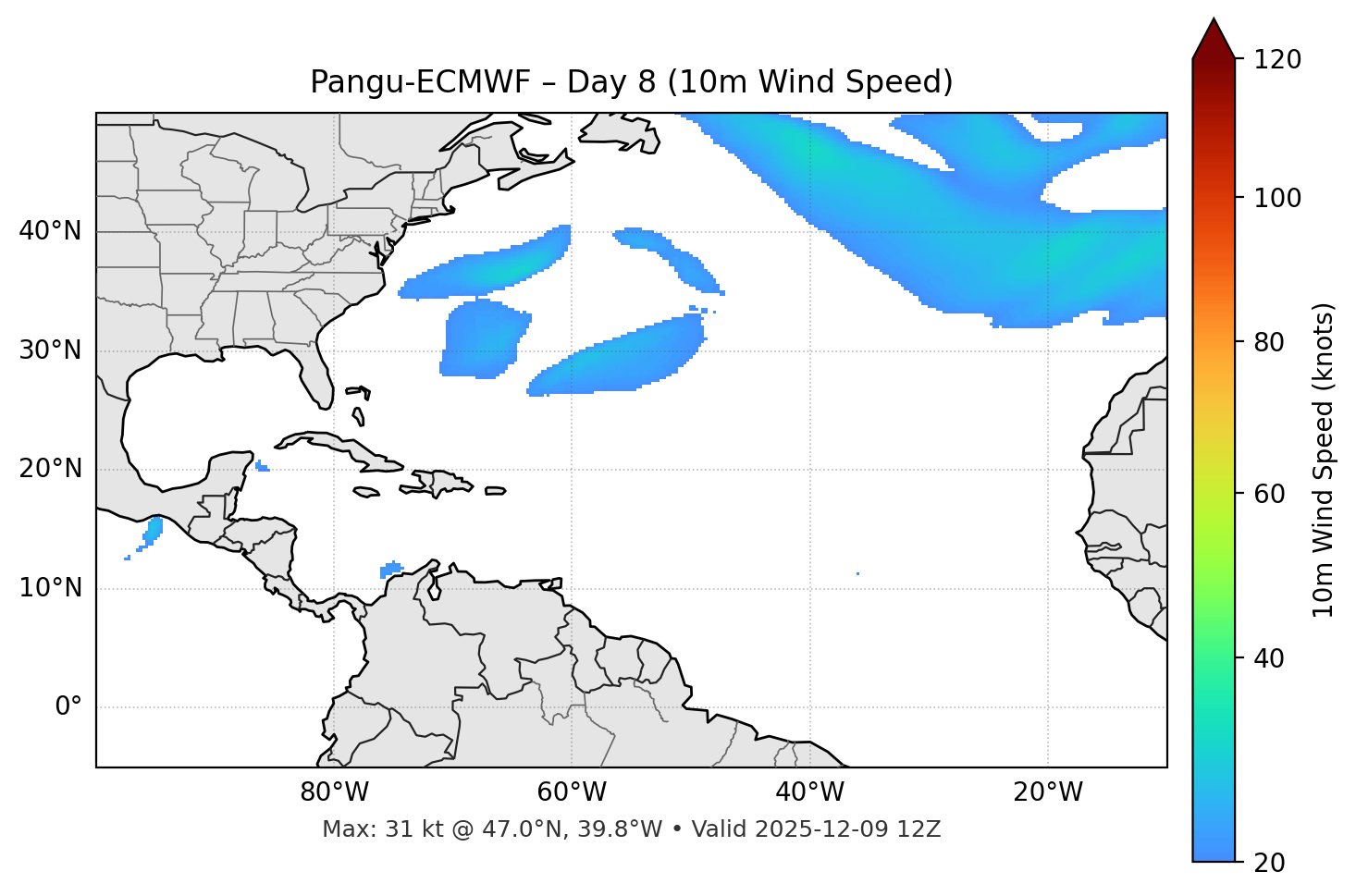 Pangu-ECMWF - Day 08