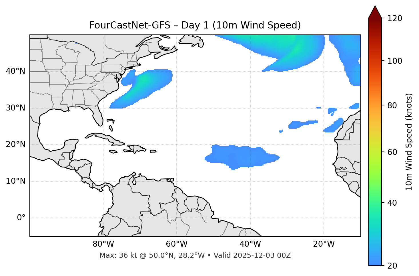 FourCastNet-GFS - Day 01