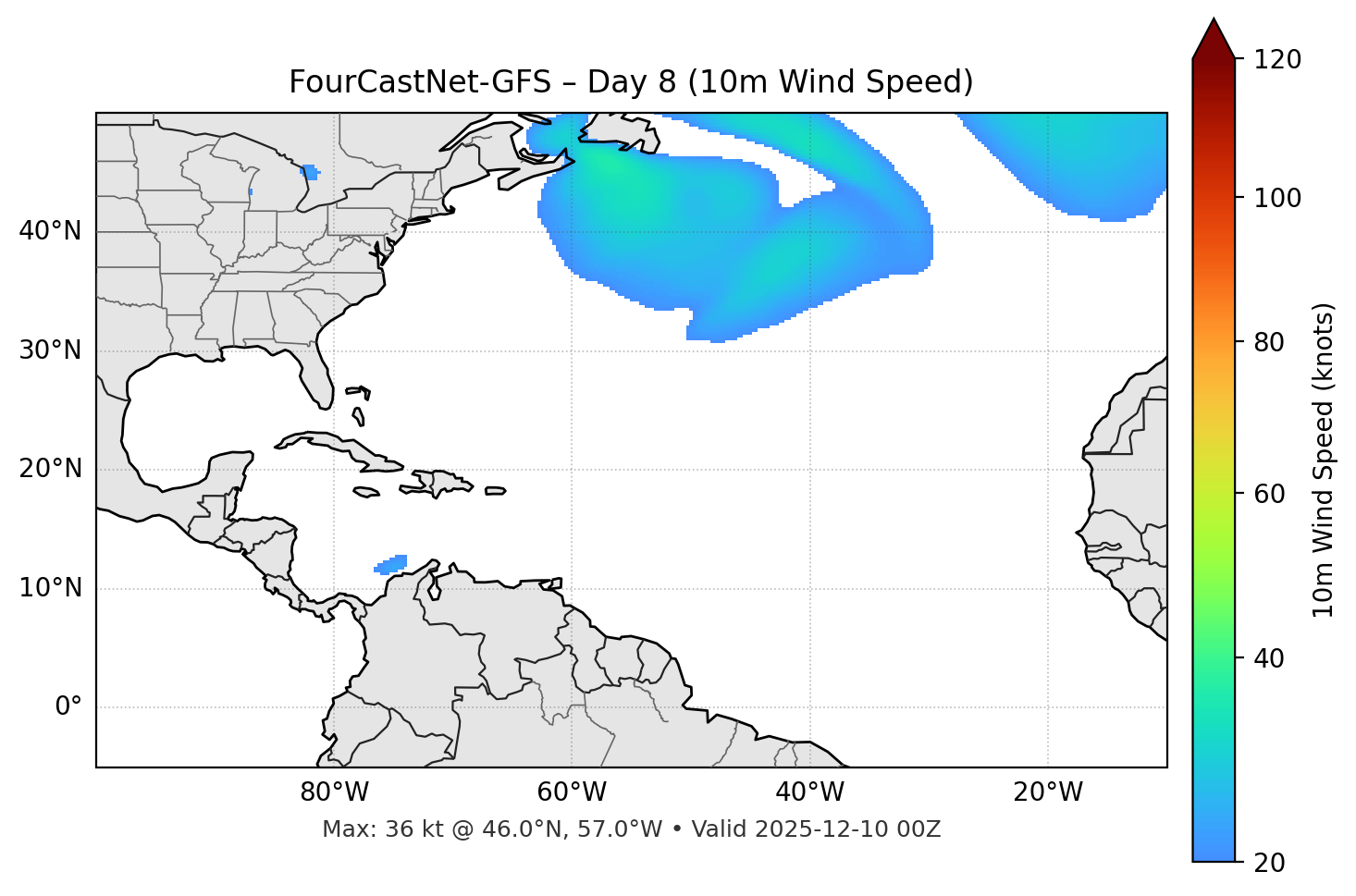 FourCastNet-GFS - Day 08