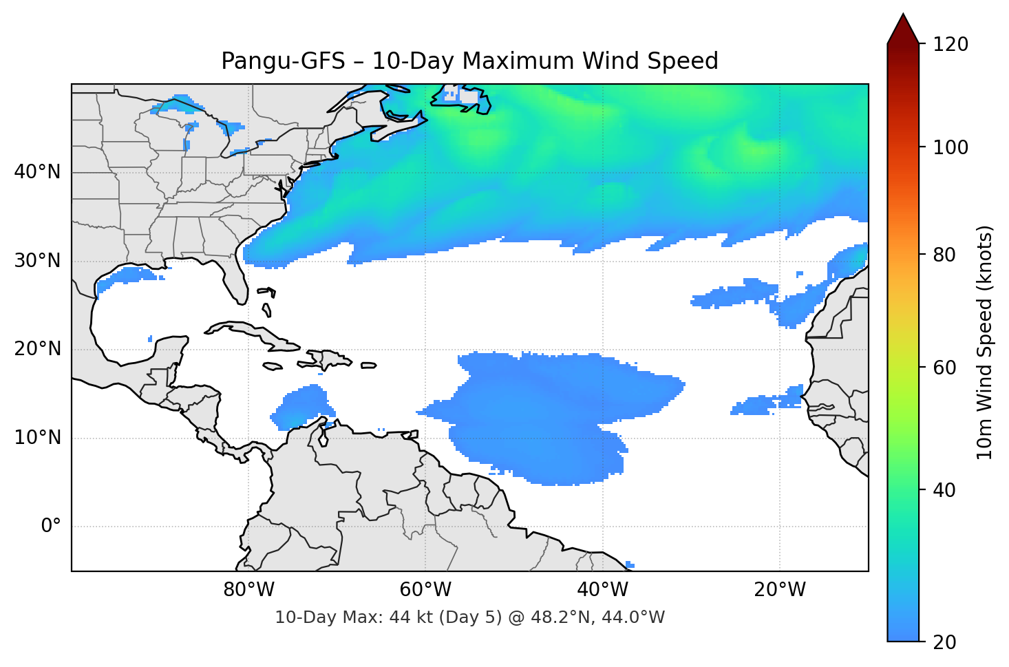 Pangu-GFS 10-Day Max
