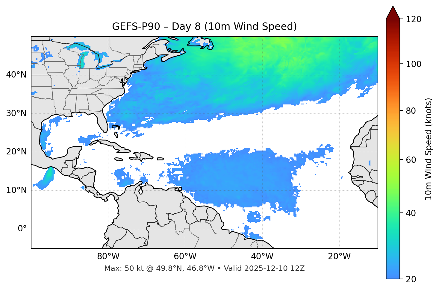 GEFS-P90 - Day 08