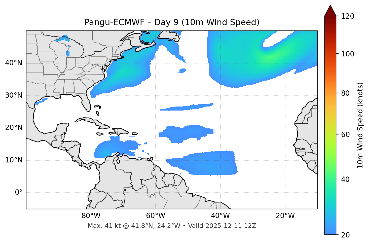 Pangu-ECMWF - Day 09