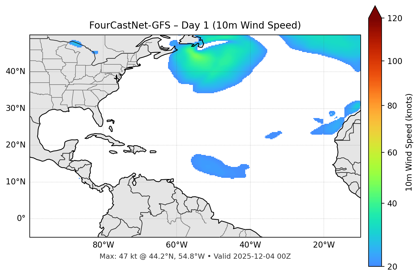 FourCastNet-GFS - Day 01