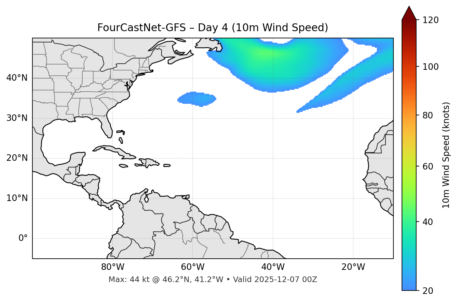 FourCastNet-GFS - Day 04