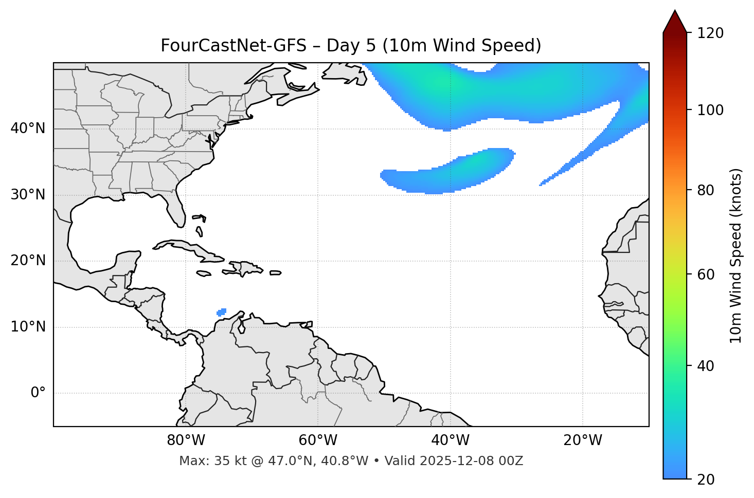 FourCastNet-GFS - Day 05