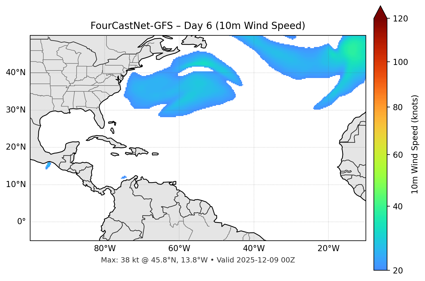 FourCastNet-GFS - Day 06